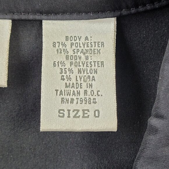 Chico’s Zenergy Woman’s black lightweight full zip jacket size 0 S - Picture 10 of 15